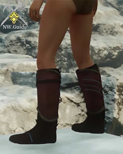 Photo of the Corrupted Leather Boots from the side