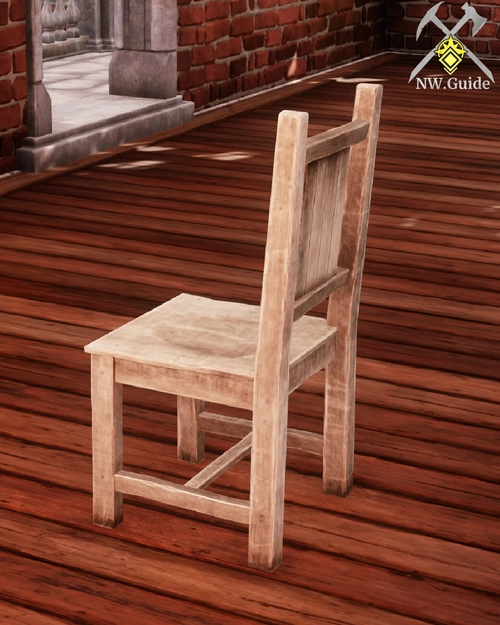 Ash Dining Chair on wooden floor inside house