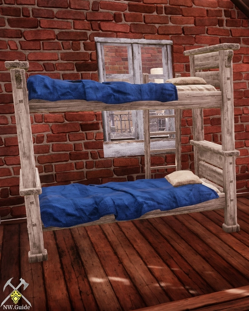 Cerulean Sheets Bunk Bed