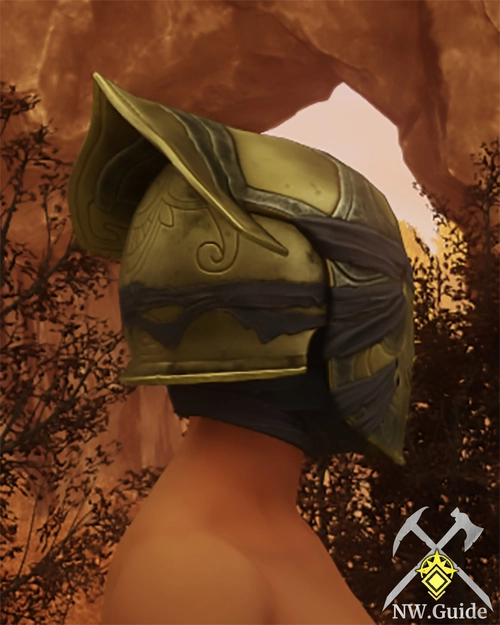 Back part of the Guardian Spearmarshal Hat T5 