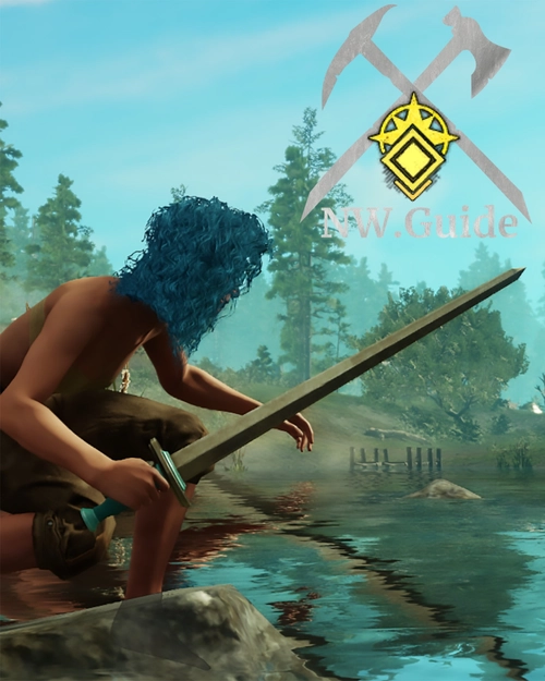 Closeup screenshot of the named sword Tidal Reaver of tier 3