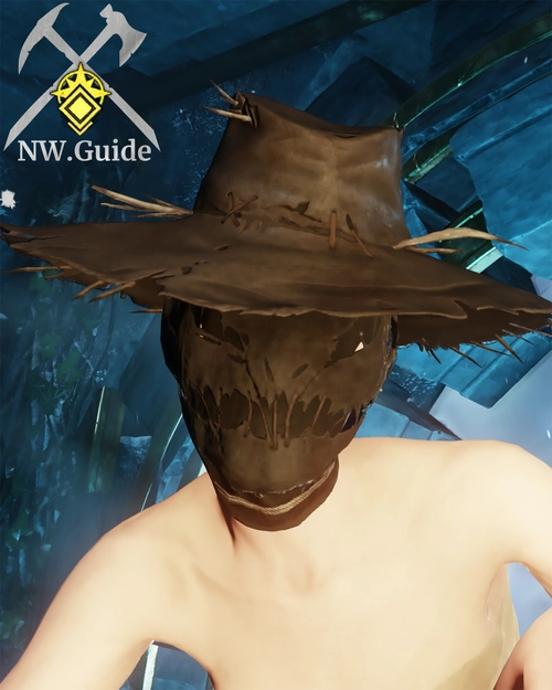 Closeup highres screenshot of the tier 5 Shadewalker Mask