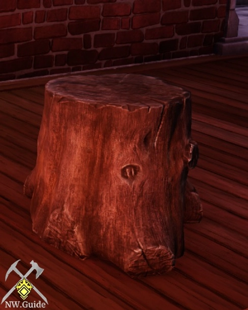 Screenshot of furnishing item Tree Stump Side Table