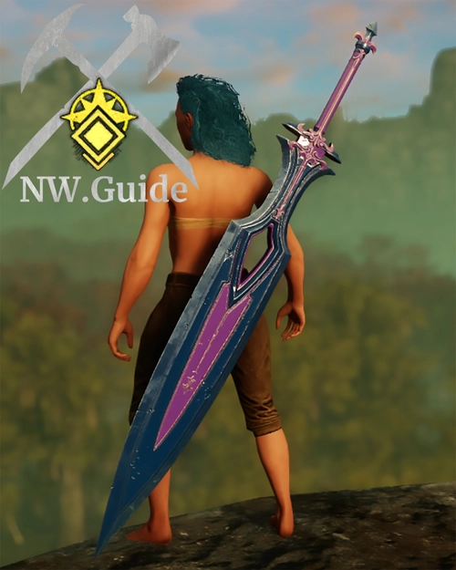 Screenshot of the Azoth Infused Blade T4 great sword