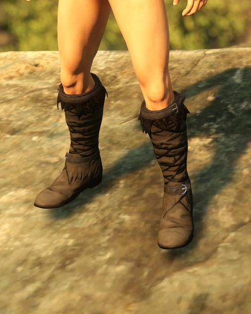 Desecrated Cloth Boots