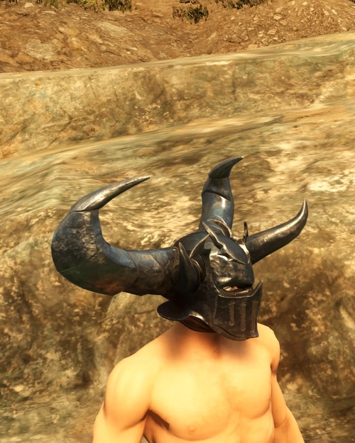 Fire Lords Great Horned Helm