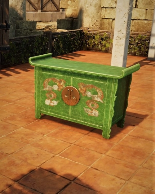 Painted Jade Chest