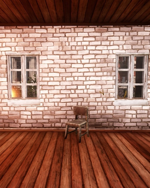 Rickety Wooden Chair in Everfall Housing