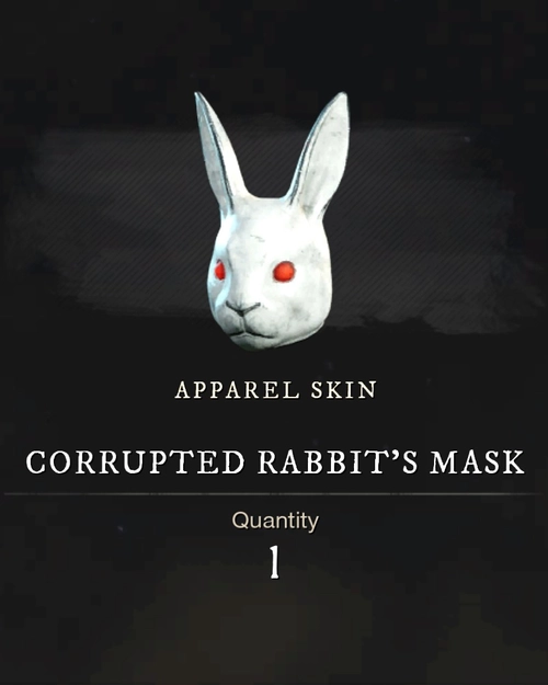 Corrupted Rabbits Mask Box