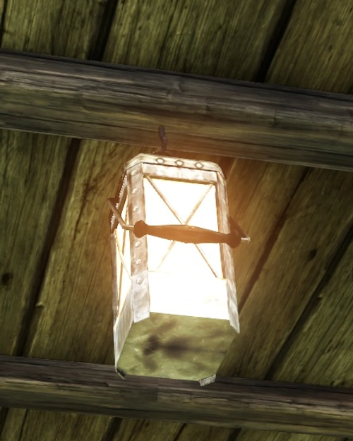 Rusty Hanging Lantern
