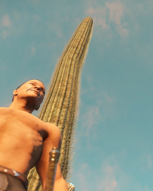Screenshot of Mature Cactus of Large size in Brimstone