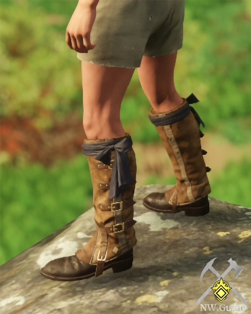 Screenshot of the Weaponsmith Shoes T4 from the side