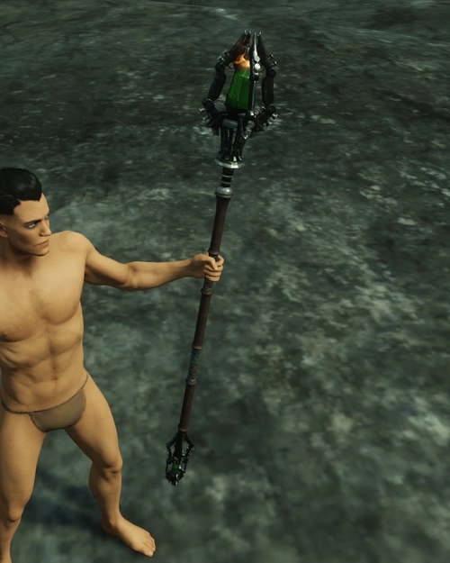 Harbinger Fire Staff of the Scholar