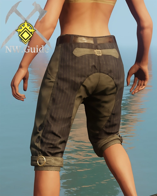 Highres screenshot of the back of Weaponsmith Pants