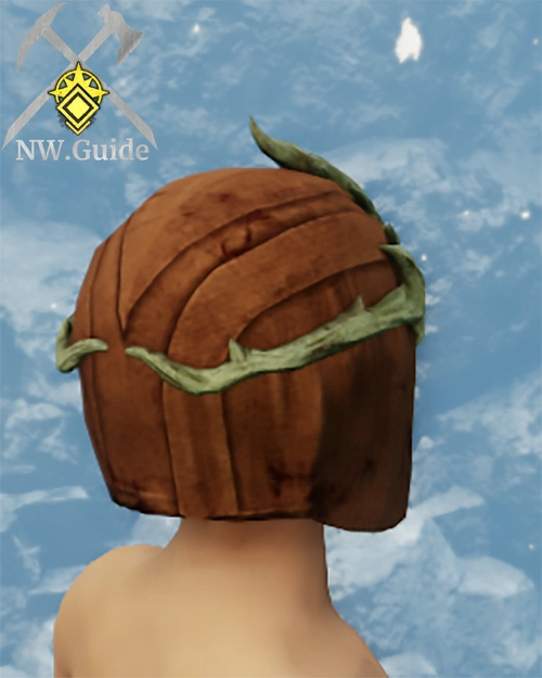 Photo of the back of the Dryad Patroller Hat