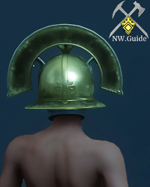 Screenshot of the Guardian Plate Helm T5 from the back