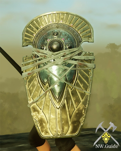 Photo of the Lazarus Watcher Tower Shield T5 from dungeon