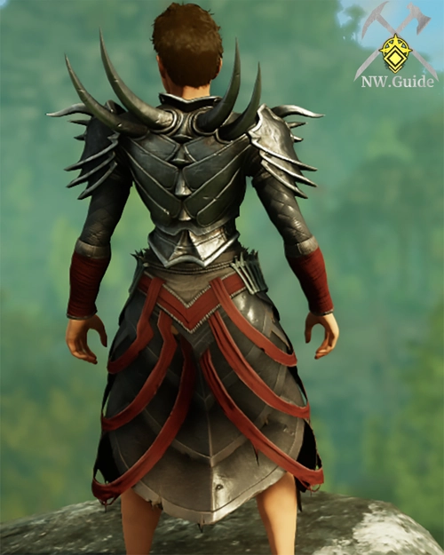 Screenshot of the Neishatuns Breastplate from the back