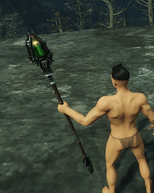 Harbinger Fire Staff of the Scholar