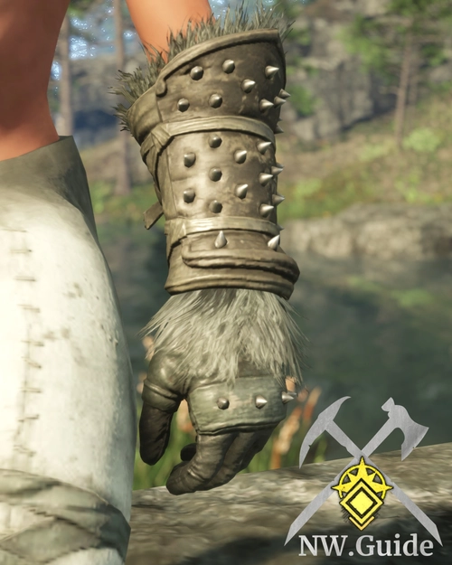 Picture of the left glove of Barbarian Bruisers Gloves skin