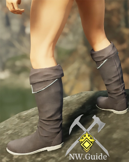 Screenshot of the Corrupted Cloth Boots T5 made from aside