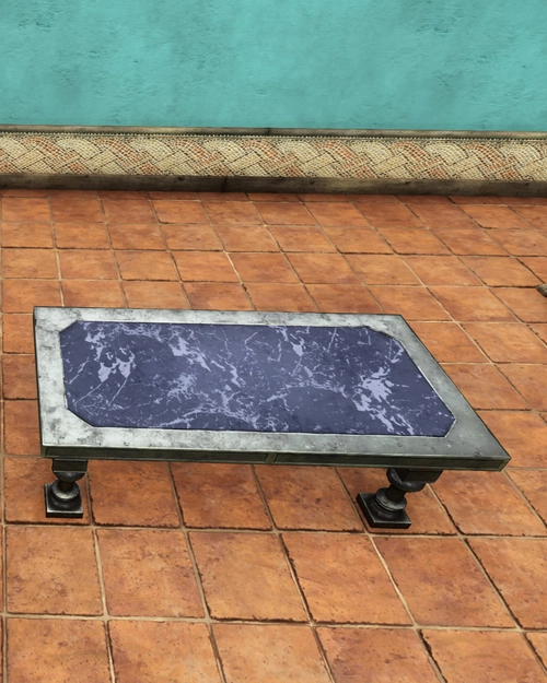 Amethyst Marble Dining Table