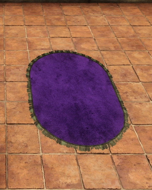 Oval Gothic Rug