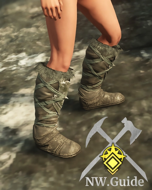 Picture of the Barbarian Bruisers Shoes skin from the side