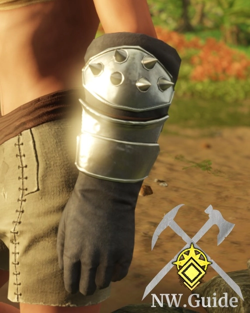Close screenshot of the glove of Corrupted Cloth Gloves 