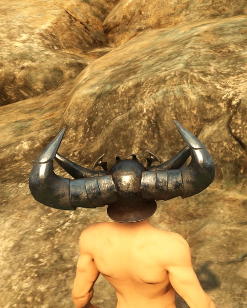 Fire Lords Great Horned Helm