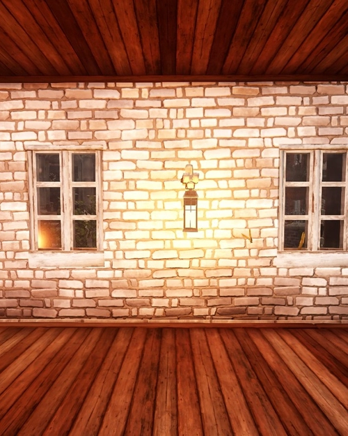 Warm Iron Sconce Bright in Everfall Housing