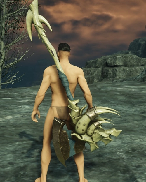 Bone Wrought Great Axe of the Soldier