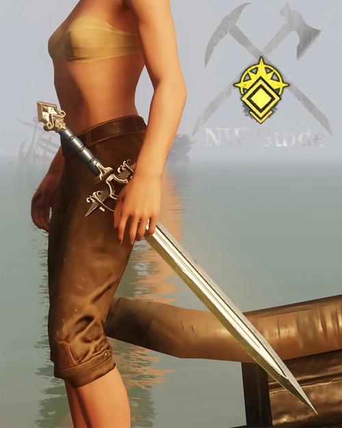 Screenshot of the named sword Void Forged Harbinger