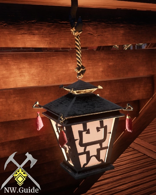 Temple Hanging Lantern observed from the above in HQ