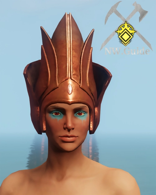 Frontal view of tier 4 Corrupted Cloth Hat