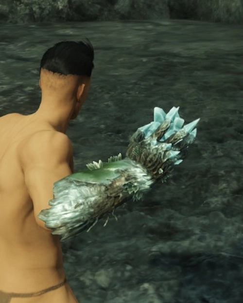 Arboreal Dryad Ice Gauntlet