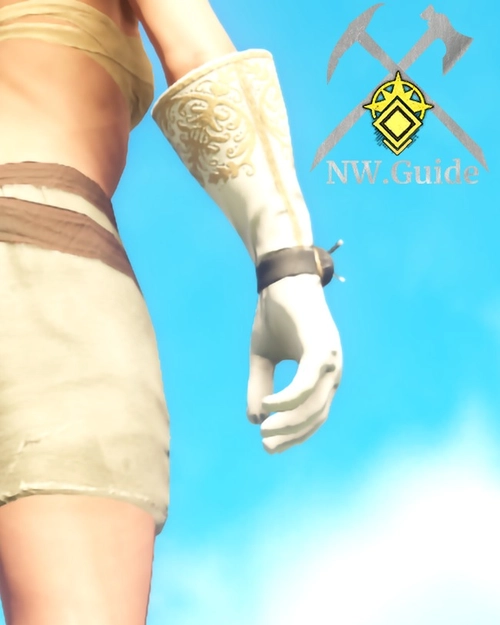 Armorer Gloves screenshot from below