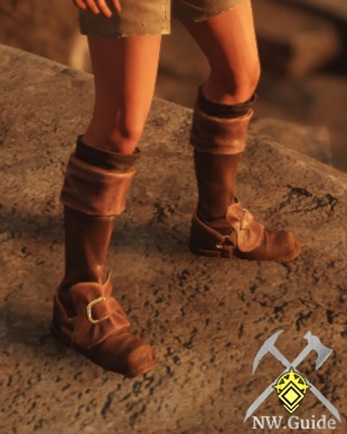 Screenshot of Armorer Shoes T4 from the side