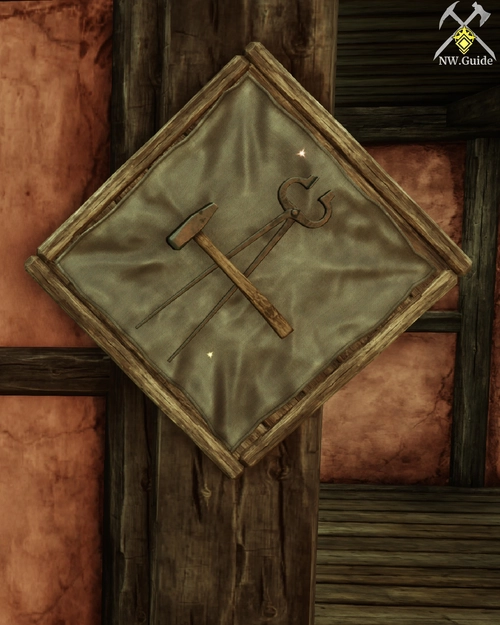 Major Weaponsmithing Crafting Trophy Front View