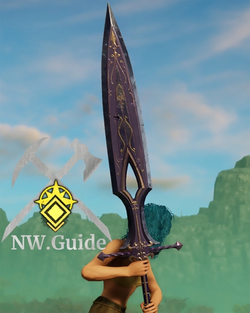 Photo of the Gutter Rung great sword