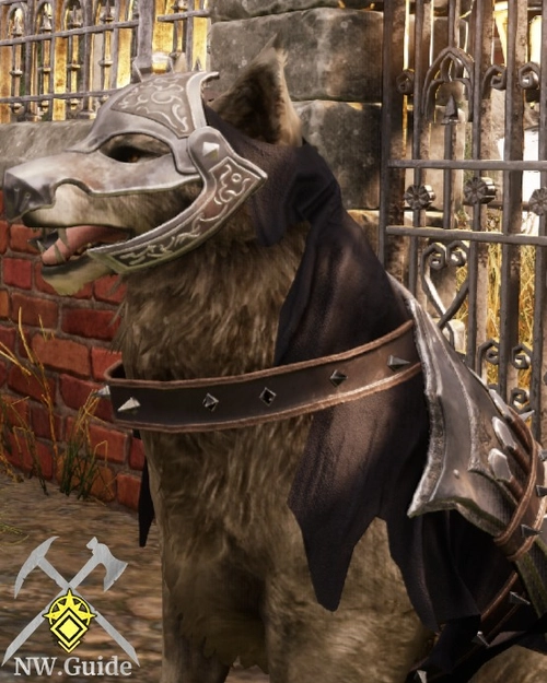 Face of Silent Death Wolf screenshot from the side