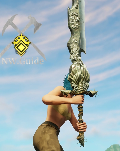 Closeup photo of the Plundered Sword T5