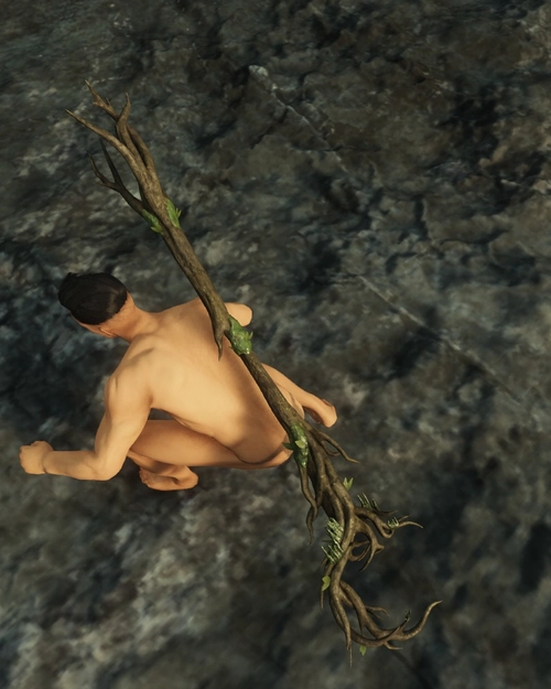 Arboreal Dryad Fire Staff