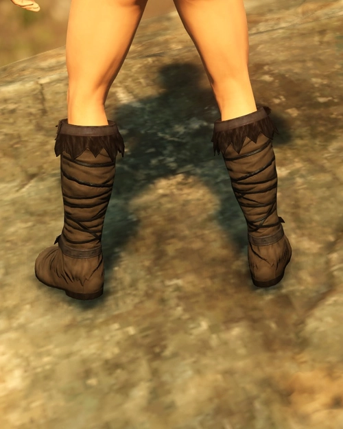 Desecrated Cloth Boots