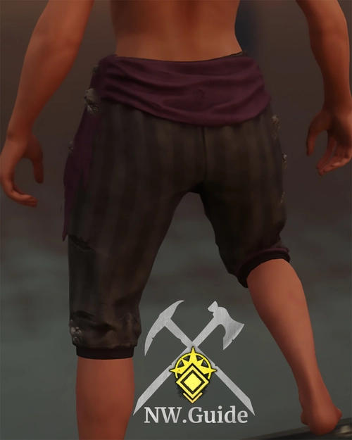 Highres screenshot of the back of tier 5 Waterlogged Pants