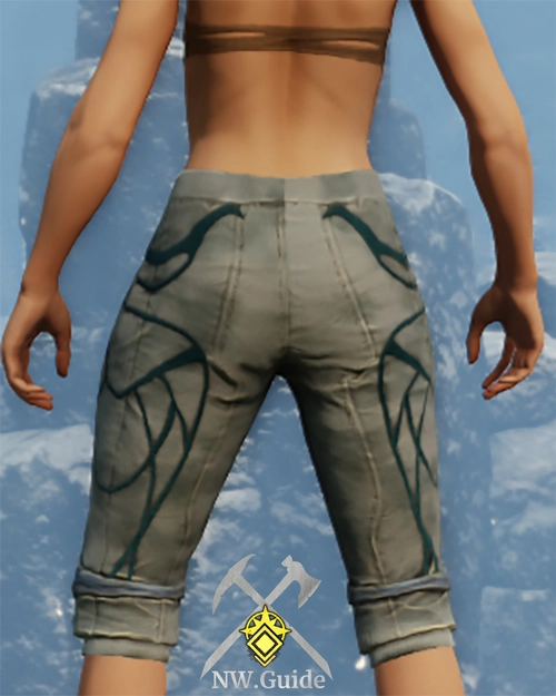Screenshot of the back of Weald Wardens Trousers