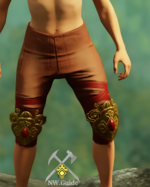 Front photo of Empress Zhous Embroidered Pants 