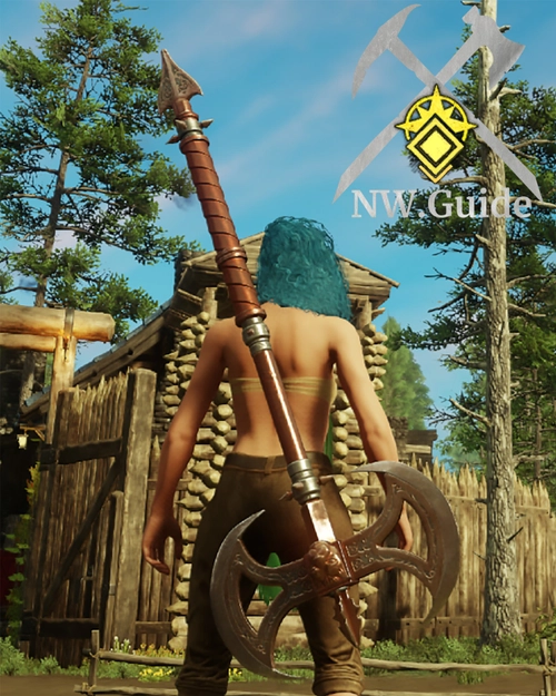Screenshot of the named great axe Eternal Dusk T5