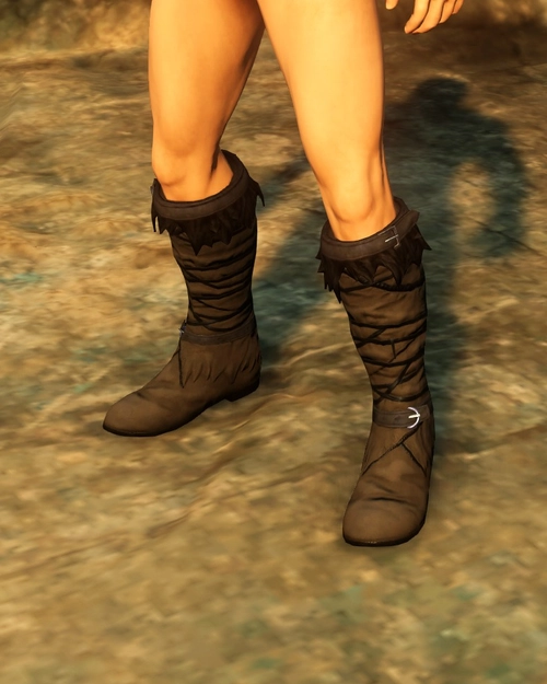 Desecrated Cloth Boots