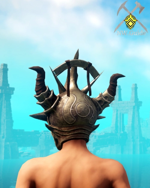 Photo of Defiled Helm T5 from the back